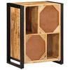 vidaXL Sideboard 55x35x70 cm Raues Mangoholz