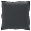 vidaXL Kissen Schwarz 70 x 70 x 12 cm Oxford-Stoff