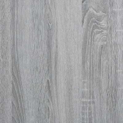 vidaXL Konsolentisch Grau Sonoma 100x32x75 cm Holzwerkstoff
