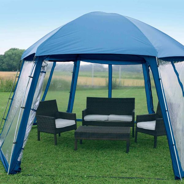 Blue Bay Poolzelt Typ I Blau 433 x 500 x 250 cm