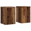 vidaXL Pflanzenst&auml;nder 2 Stk. Altholz-Optik 20x20x30 cm Holzwerkstoff
