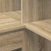 vidaXL Eck-Schreibtisch Sonoma-Eiche 101,5 x 149,5 x 149,5 cm