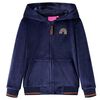 vidaXL Kinder-Kapuzenjacke Marineblau 92