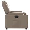 vidaXL Relaxsessel Elektrisch Cappuccino-Braun Kunstleder