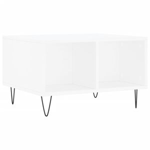 vidaXL Couchtisch Wei&szlig; 60x50x36,5 cm Holzwerkstoff