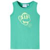 Kinder-Tanktop Gr&uuml;n 104