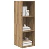 vidaXL TV-Schrankset Artisan-Eiche 37 x 37 x 107 cm Holzwerkstoff