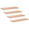 vidaXL Treppenstufen 4 stk. 90 x 30 x 2 cm Natur Massivholz Buche