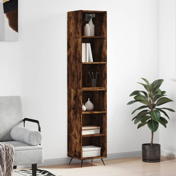 vidaXL Highboard R&auml;uchereiche 34,5x32,5x180 cm Holzwerkstoff