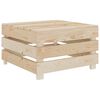 vidaXL 2-tlg. Garten-Lounge-Set Paletten Holz