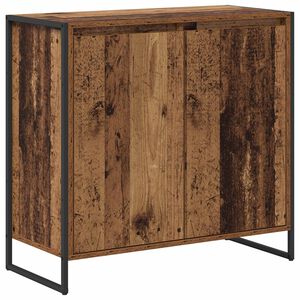 vidaXL Seitenschrank Altholz 79 x 36 x 75 cm Holzwerkstoff