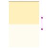 vidaXL Verdunkelungsrollo Gelb 150x210cm Stoffbreite 146,6cm Polyester