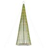 vidaXL LED Weihnachtsbaum 688 LEDs Mehrfarbig 300 cm
