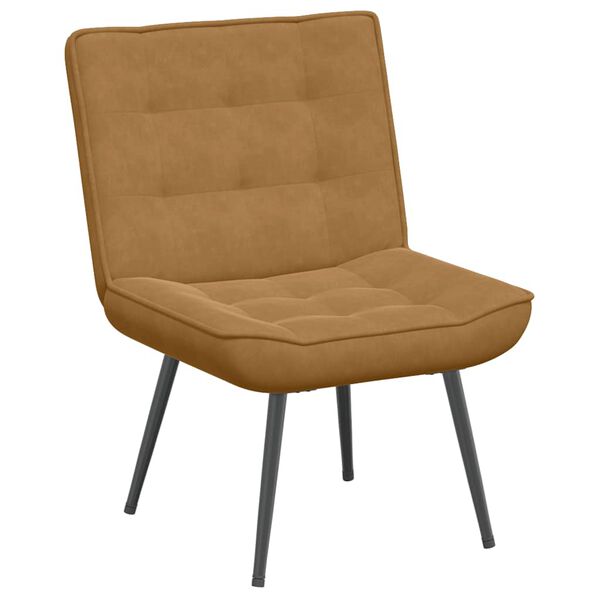 vidaXL Relaxsessel Braun 64x74x84 cm Samt