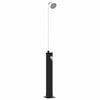 vidaXL Solardusche mit Duschkopf PVC, ABS, Zinklegierung Schwarz