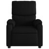 vidaXL Relaxsessel Elektrisch Schwarz Kunstleder