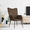 vidaXL Relaxsessel Braun Stoff
