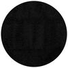 vidaXL Shaggy-Teppich PAMPLONA Hochflor Modern Schwarz &Oslash; 160 cm