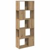 vidaXL TV-Schrankset Wandmontiert Braun 60 x 24 x 156 cm Holzwerkstoff