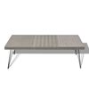 vidaXL Couchtisch 120x60x38 cm Grau