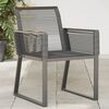 vidaXL Gartenst&uuml;hle 4 Stk. Schwarz Poly Rattan