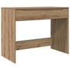 vidaXL Schreibtisch mit Schublade Artisan-Eiche Holzwerkstoff