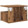 vidaXL Schwebender Nachttisch Altholz 40 x 31 x 28 cm Holzwerkstoff