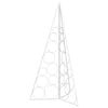 vidaXL Metall Weihnachtsbaum KUOPIO 100 cm Stahl Wei&szlig;