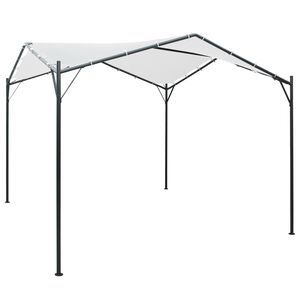 vidaXL Pavillon 3x3x2,6 m Wei&szlig; 180 g/m&sup2;