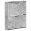 vidaXL Wandmontierter Schuhschrank HOORN 71 x 17 x 86 cm Holzwerkstoff