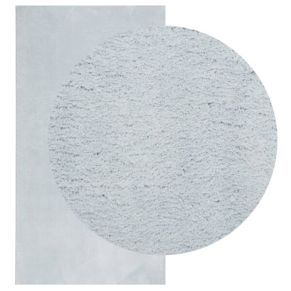 vidaXL Teppich HUARTE Kurzflor Weich und Waschbar Blau 80x150 cm