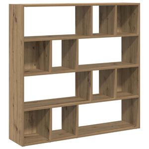 vidaXL B&uuml;cherregal/Raumteiler Artisan-Eiche 105x24x102 cm