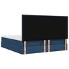 vidaXL Ottoman-Bett mit Matratze Blau 160x200 cm Stoff