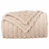 vidaXL Wohndecken 6 pcs Beige 270 x 240 cm Fleece