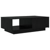 vidaXL Couchtisch Schwarz Eichen-Optik 95 x 55 x 31 cm Holzwerkstoff