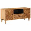vidaXL Stauraumschr&auml;nke Braun 105 x 33,5 x 46 cm Massivholz Mango