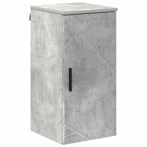 vidaXL Badezimmerschrank Beton Grau 30 x 31,5 x 61 cm
