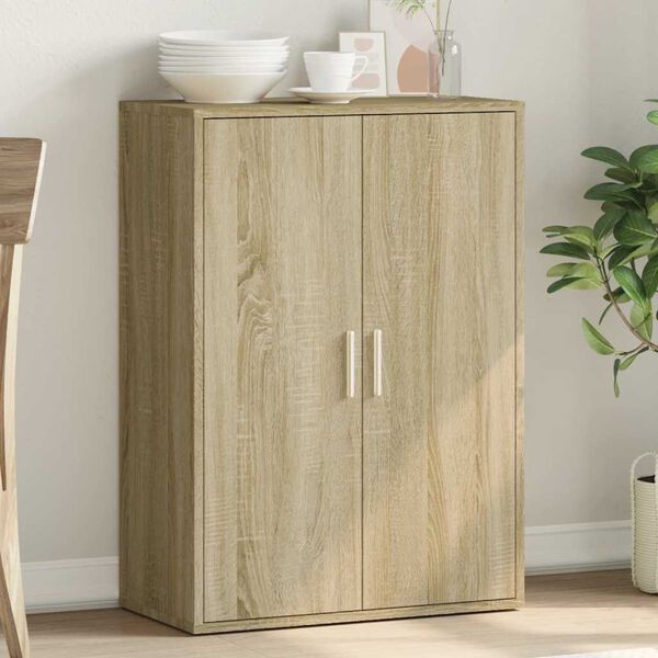 vidaXL Sideboard Sonoma-Eiche 60x31x84 cm Holzwerkstoff