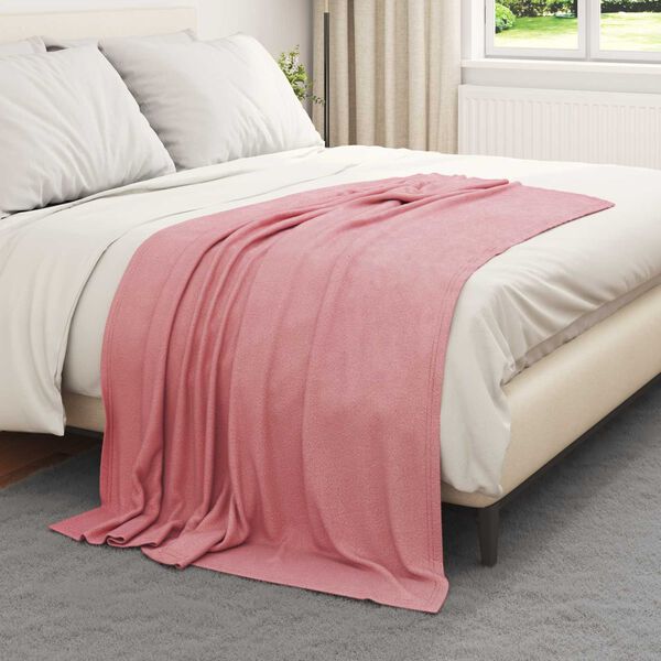 vidaXL Wohndecken 24 pcs Rosa 170 x 130 cm Fleece