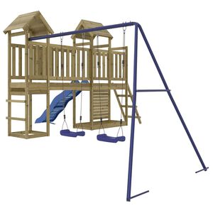 vidaXL Spielturm Impr&auml;gniertes Kiefernholz