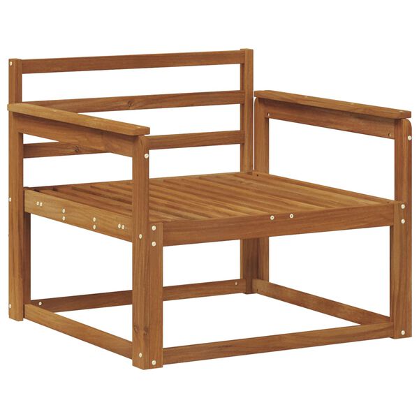 vidaXL Outdoor Mittelsofa Massivholz Akazie Natur