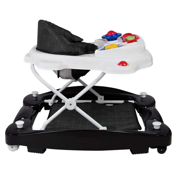 Baninni 2-in-1 Lauflernhilfe Classic Schwarz Diamant