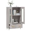 vidaXL Highboard Grau Sonoma 69,5x31x115 cm Holzwerkstoff