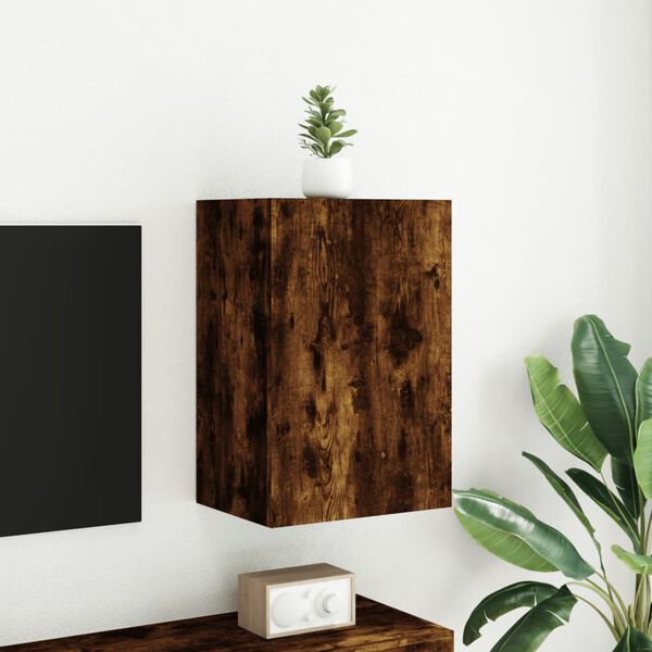 vidaXL TV-Wandschrank R&auml;uchereiche 40,5x30x60 cm Holzwerkstoff