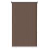 vidaXL Au&szlig;enrollo 90% UV-Block Taupe 60 x 140 cm HDPE