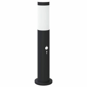 vidaXL Pollerleuchte mit Sensor 50 cm Edelstahl IP44