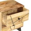 vidaXL Nachttisch 40x30x50 cm Massivholz Mango