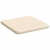 vidaXL Sitzkissen 4 pcs Creme 40 x 40 x 3 cm Cordstoff
