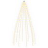 vidaXL Lichterkette f&uuml;r Weihnachtsbaum 180 LEDs Warmes Wei&szlig; 180 cm
