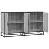 vidaXL Sideboard Grau Sonoma 134x35x76 cm Holzwerkstoff